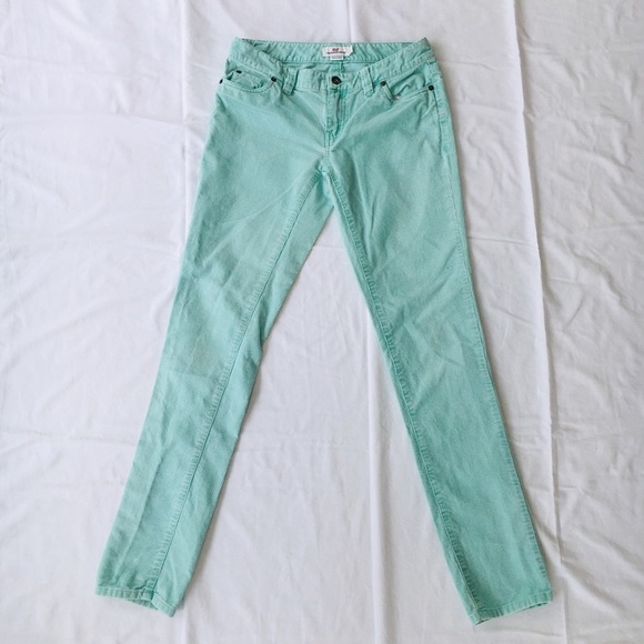 Mint Blue Corduroy Vineyard Vines Pants Women’s - Picture 2 of 7